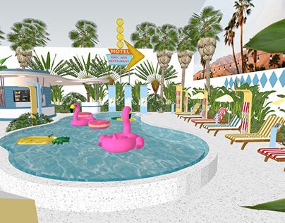 Project thumbnail - The Sun Lounger - Pop Up Event Concept