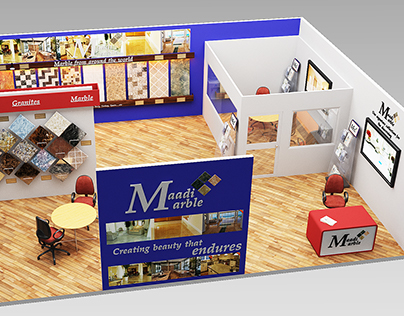 Maadi Marbel Exhibition Stall design