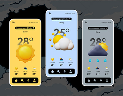 IOS Weather App Design