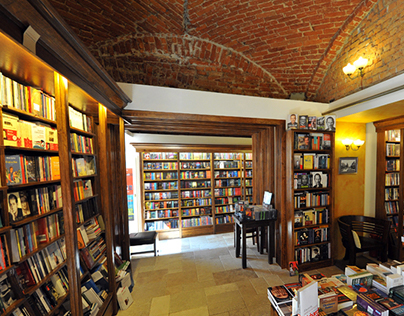 Bookstore Cartea de Nisip design interior Timisoara 
