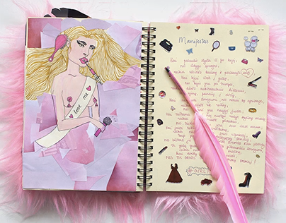 *GIRL POWER* collection sketchbook