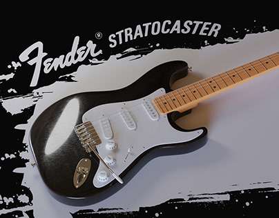 Fender Stratocaster in Black