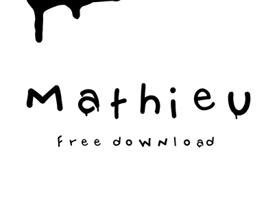 mathieu — typeface
