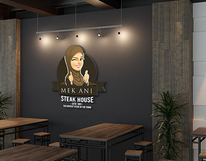 Project thumbnail - Mek Ani Steak House Branding Project