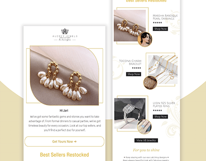 Jewelry Email Design