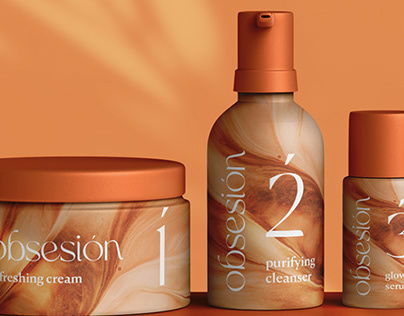 obsesión - Skin Care Brand Identity & Packaging