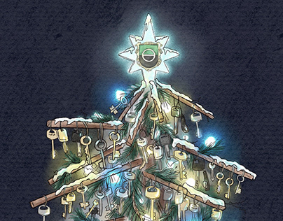 Project thumbnail - New Year's tree of Bakhmut