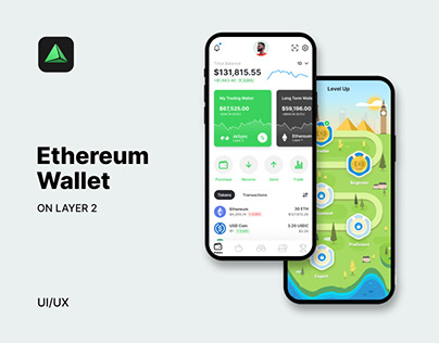Numio Ethereum Wallet Mobile App UI UX