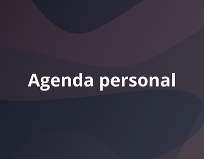 Agenda virtual personal
