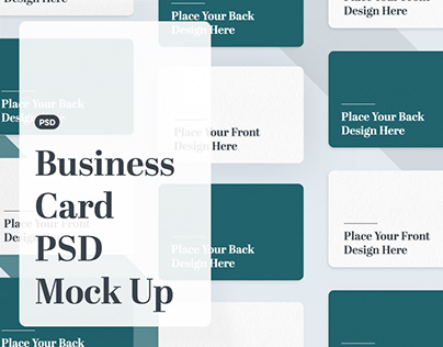 Business Card PSD Mock Up