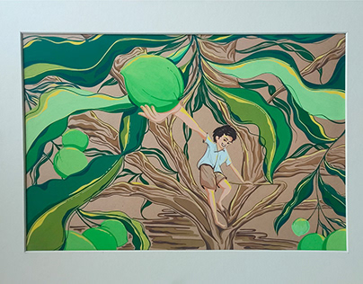 Illustration - kairi (Green Mango)