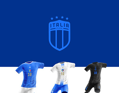 Italy National Team Logo + Jersey Redesign