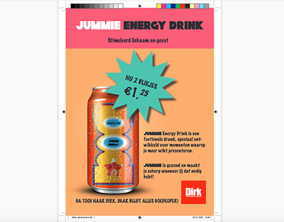 Advertentie Energydrink