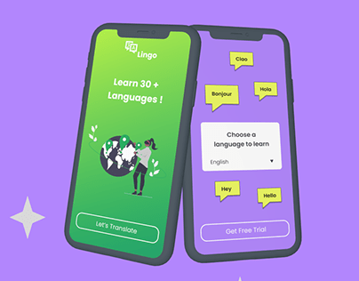 "Lingo App" -- Redesign