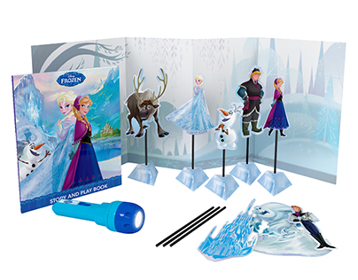 Disney Frozen Shadow Puppet Storybook & Playset