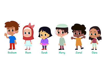 Character Illustrations – Children's Book