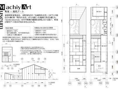 "Kamanzacho machiya townhouse repair design plan"