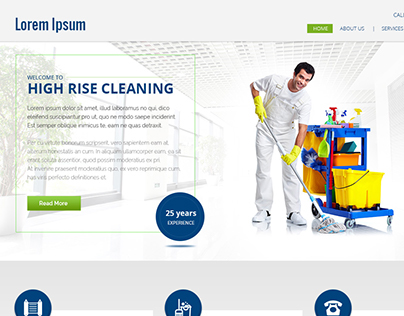 Cleaning Services-Web Design