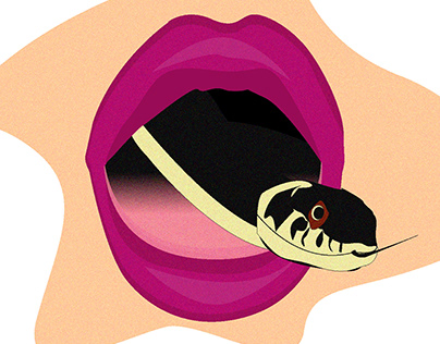 snake tongue