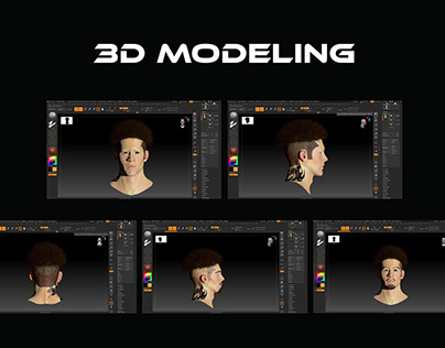 3D modeling process