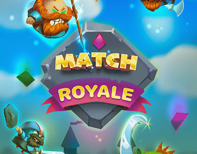 Match Royale (mobile game loadscreen and characters)