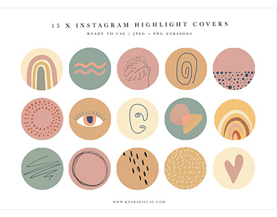 Instagram Highlight Covers #38, Abstract Instagram icon
