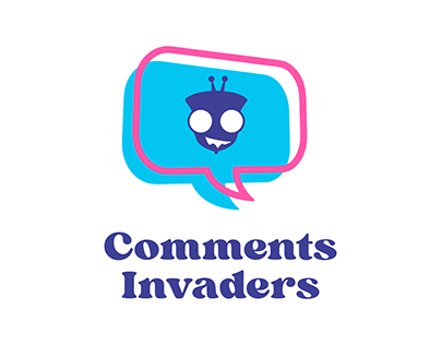 Comments Invaders Brand Logo