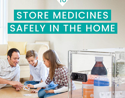 Store Medicines with a Lockable Medicine Storage Box