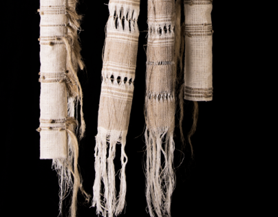Hand weaving project: Linen