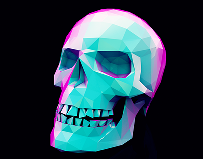 Skull Low Poly