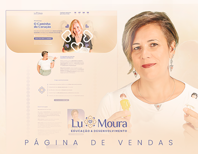 Página de Vendas - Lu Moura (Terapia Holística)