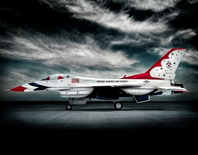Flying with the Thunderbirds