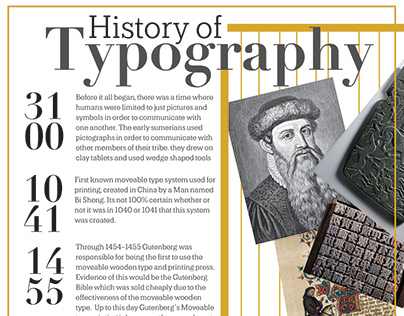 History of Typography