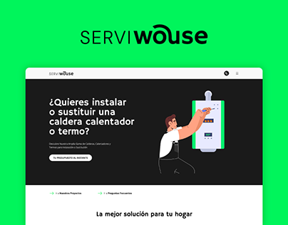 ServiWouse | Web design