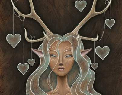 Deer Heart - Digital Illustration
