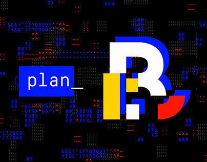 Plan_B TV branding / оформление телеканала