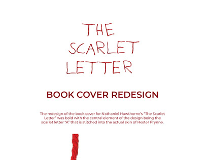 The Scarlet Letter Book Redesign