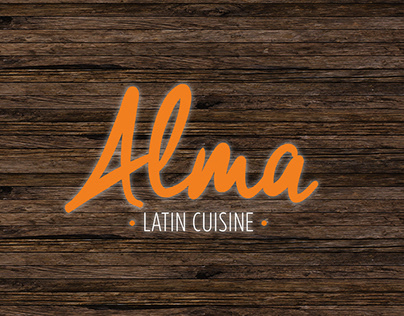 Branding - Alma Latin Cuisine