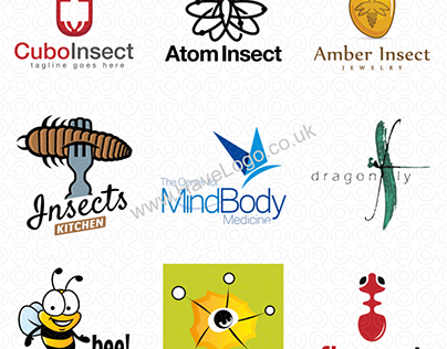 312 Insect Logo Designs