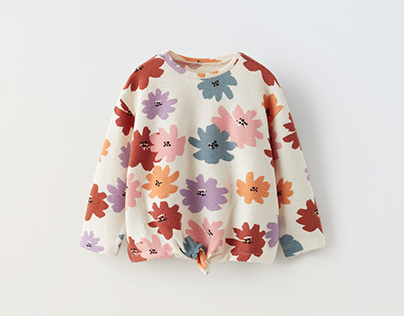 Soft Touch Big Flowers Set for Zara Baby AW23