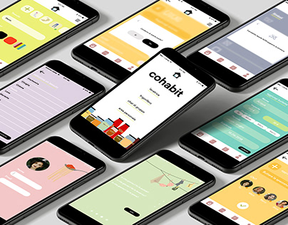Cohabit—App design