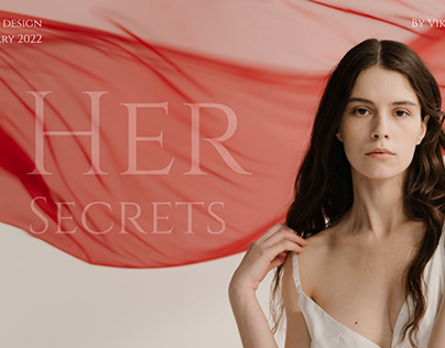 Underwear shop / E-Commerce "Her Secrets "
