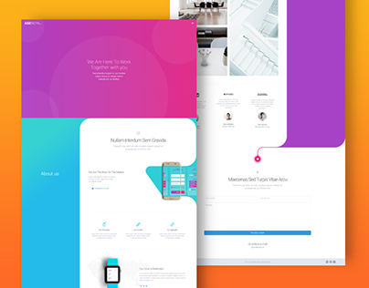 Agency Website - Landing Page -Parallax Composer