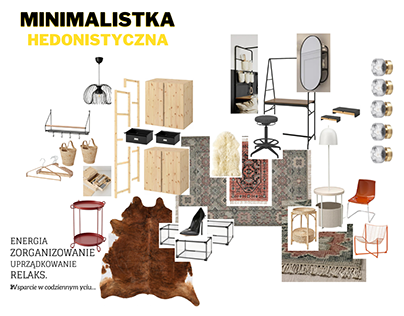 MOODBOARD IKEAA - minimalista hedonistyczna