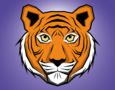 tiger mascot icon