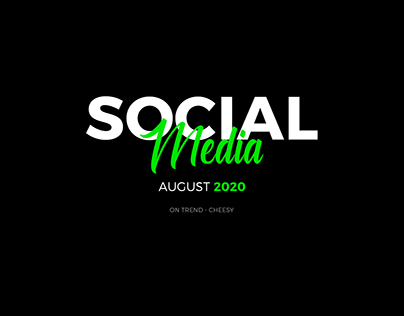 Social Media "August 2020"