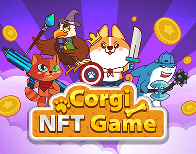 Game character for Corgi NFT Game