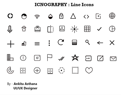 Lined Icons