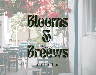 BLOOMS&BREEWS | LOGO DESIGN & BREND IDENTITY