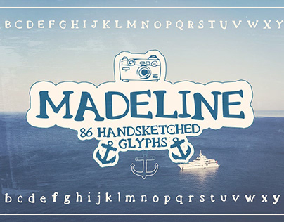 Madeline Handsketched Font 🥰